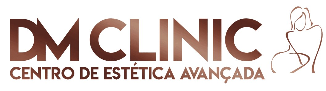 A logo for dm clinic centro de estetica avançada