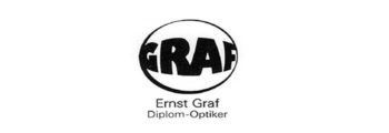 Ein schwarz-weißes Logo für Ernst Graf