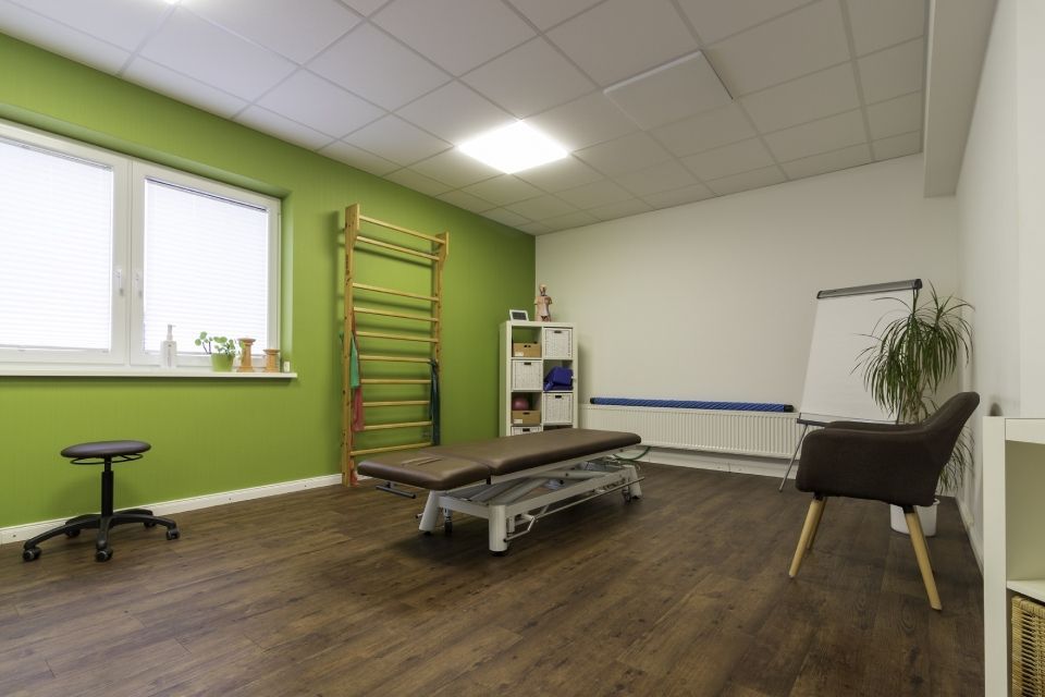 Behandlungsraum für Ergotherapie