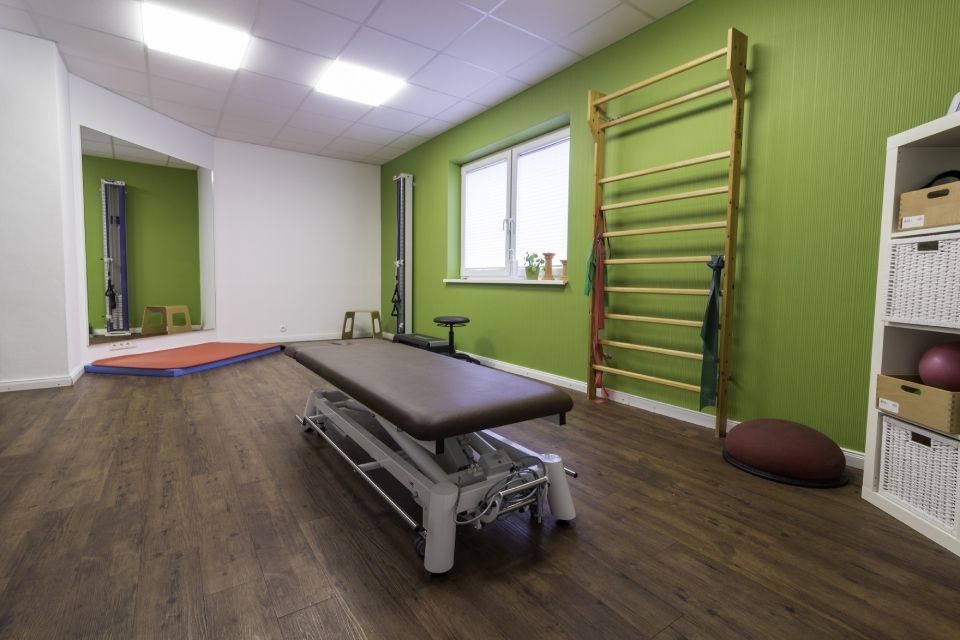 Behandlungsraum für Ergotherapie