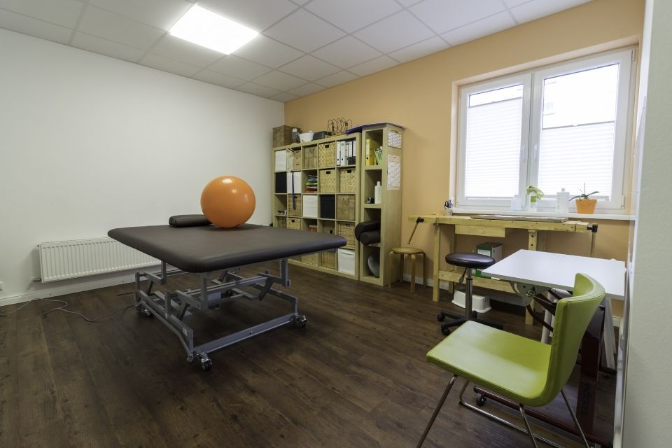 Behandlungsraum für Ergotherapie