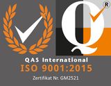QAS International Zertifikat