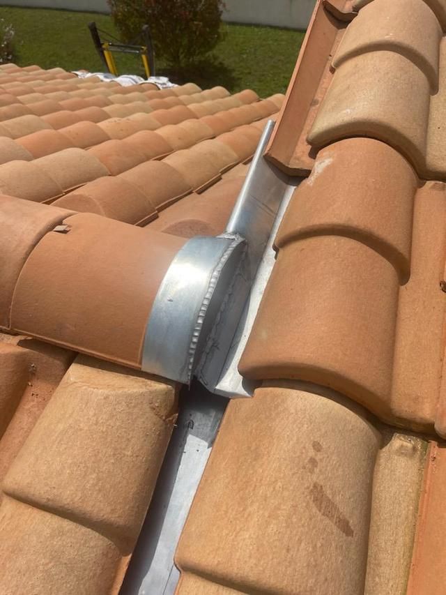 Couverture en tuiles mécaniques