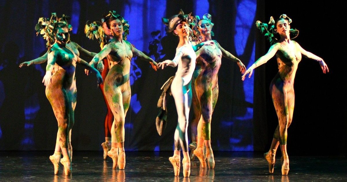 Ballerina solistica al Teatro di Locarno, allieva della scuola di danza Moving Factory