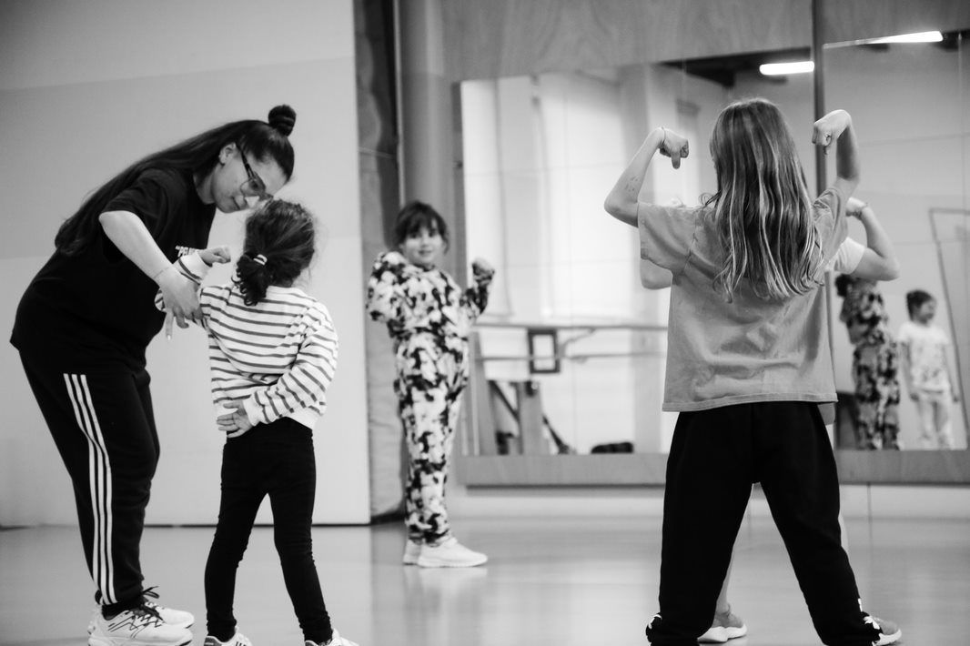Hip-Hop-Kurs für Kinder in der Tanzschule The Moving Factory