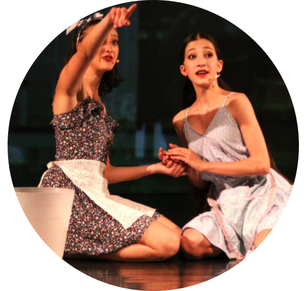 Spettacolo di danza It's a Hard Knock Life, effettuato al Teatro di Locarno nel 2022, scuola di danza The Moving Factory