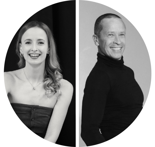 Kim Bolen und Niki Bolen, Choreographen für Musicals an der Tanzschule Moving Factory