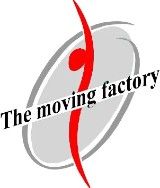 Logo della scuola di danza Locarno-Losone, The Moving Factory 