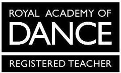 Logo der Royal Academy of Dance, die Danielle Brunner als zertifizierte Ballettlehrerin anerkennt