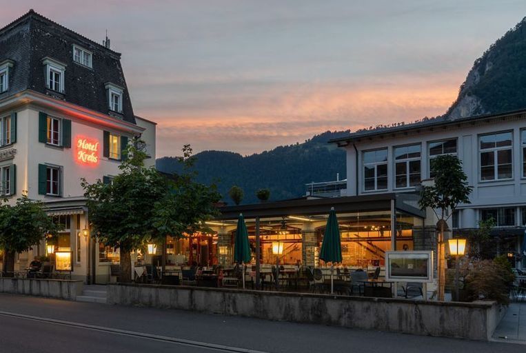 Bar - Hotel Krebs AG in Interlaken
