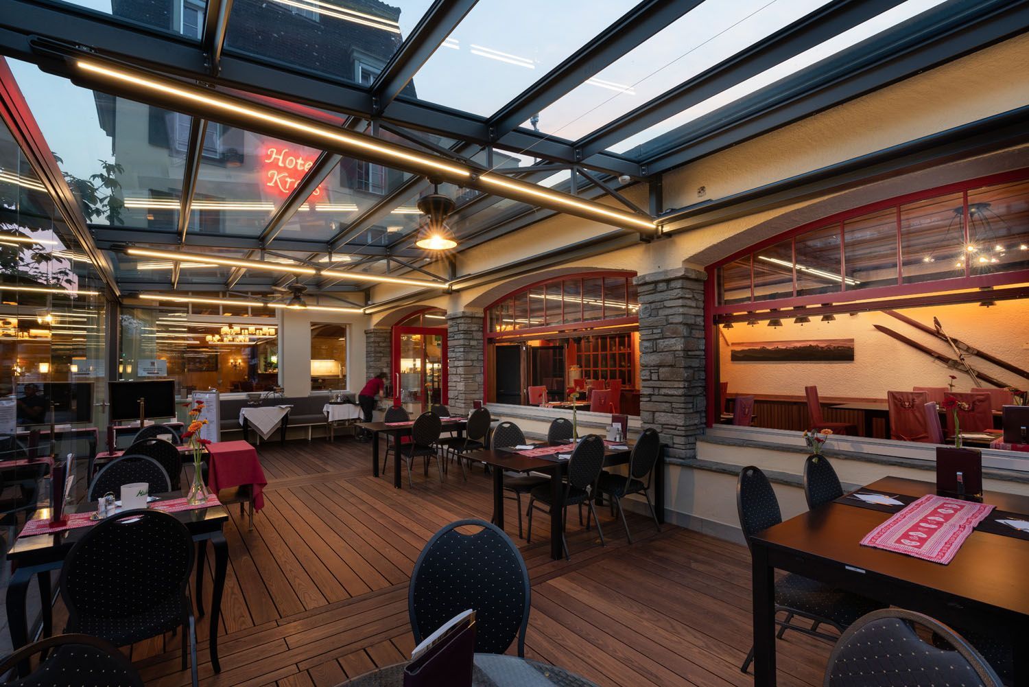 Restaurant - Hotel Krebs AG in Interlaken