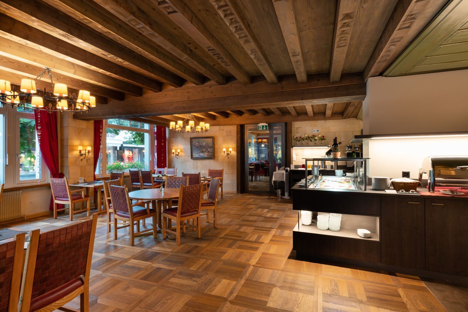 Restaurant - Hotel Krebs AG in Interlaken