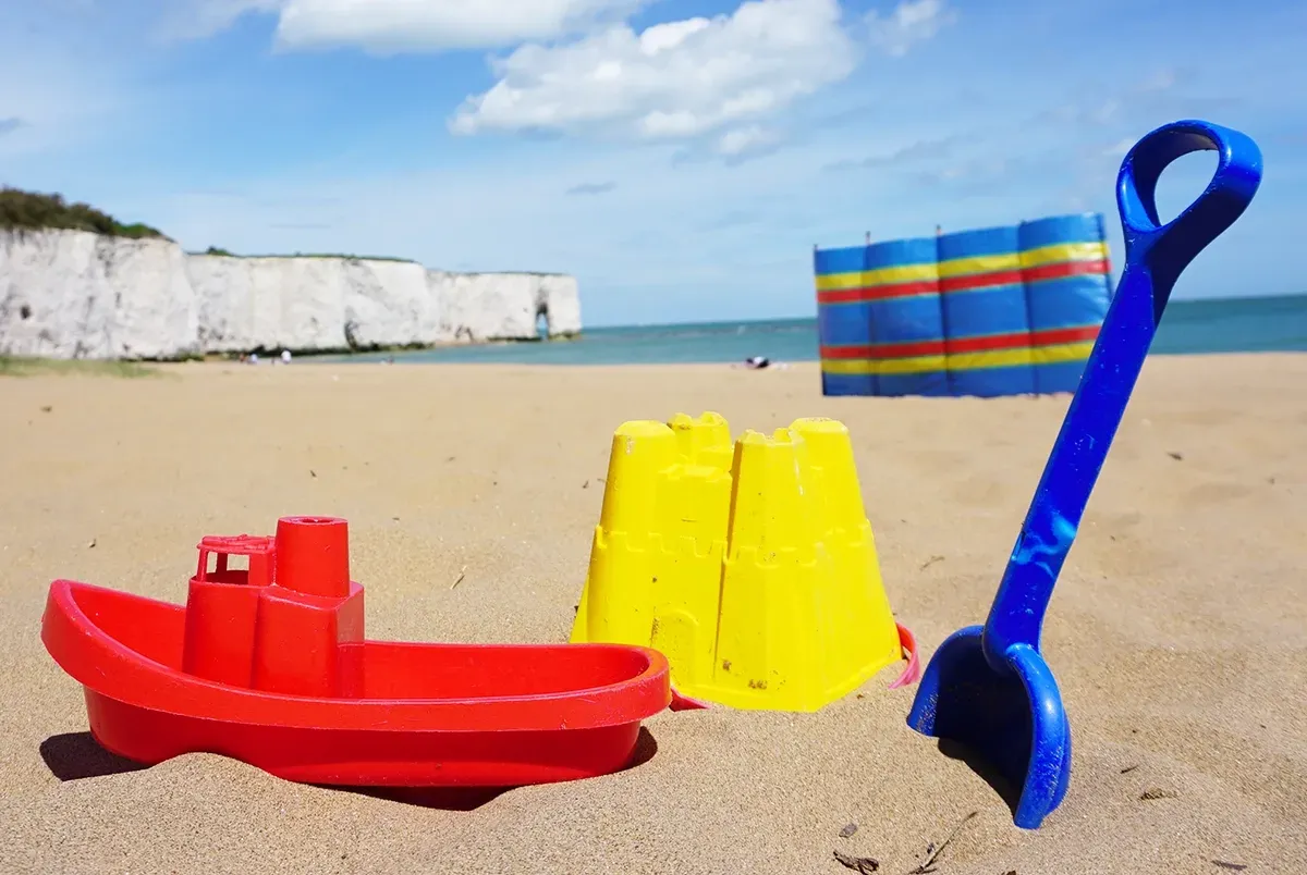 Bucket and Spade on Kingsgate Bay
