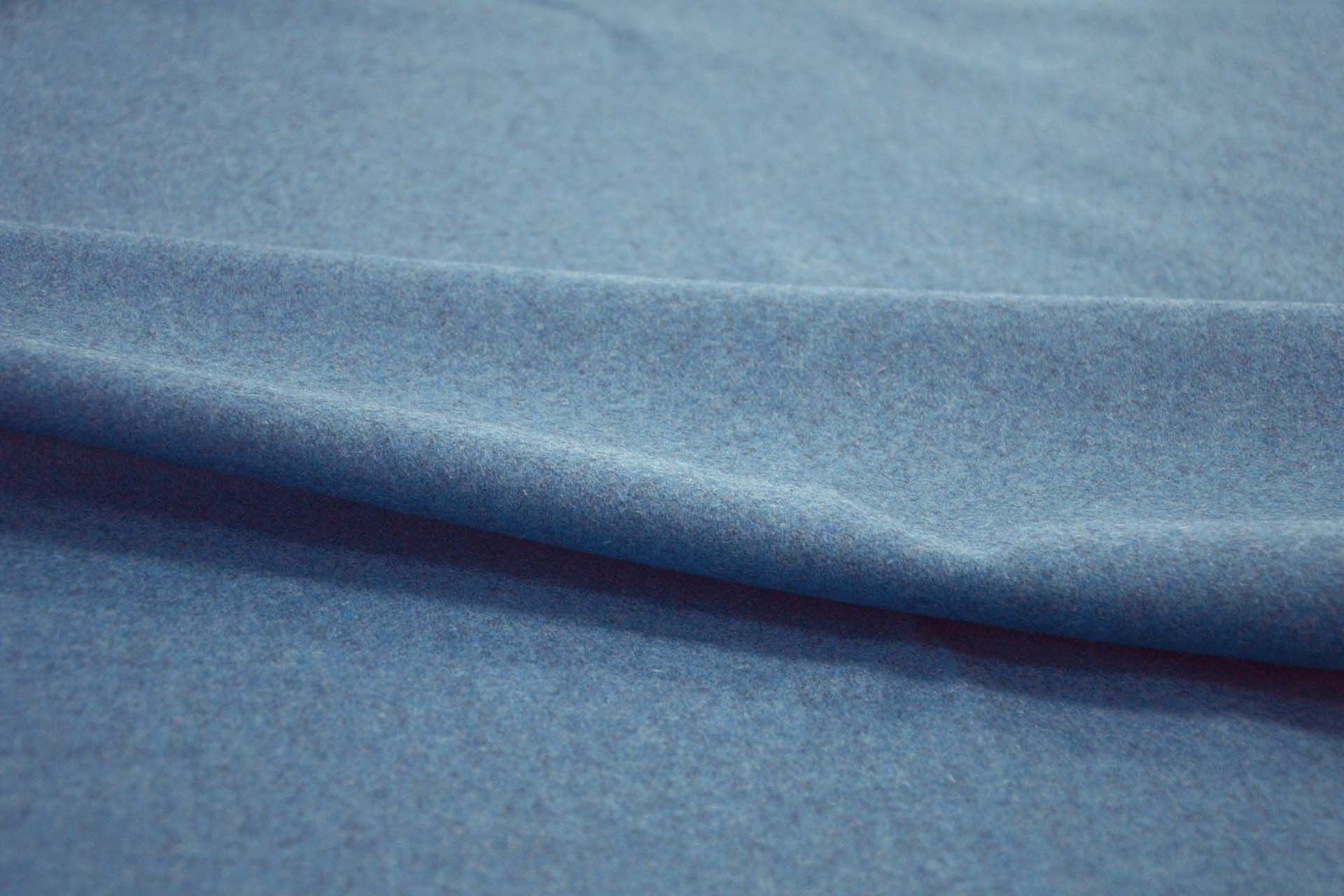 Tissu bleu anthracite