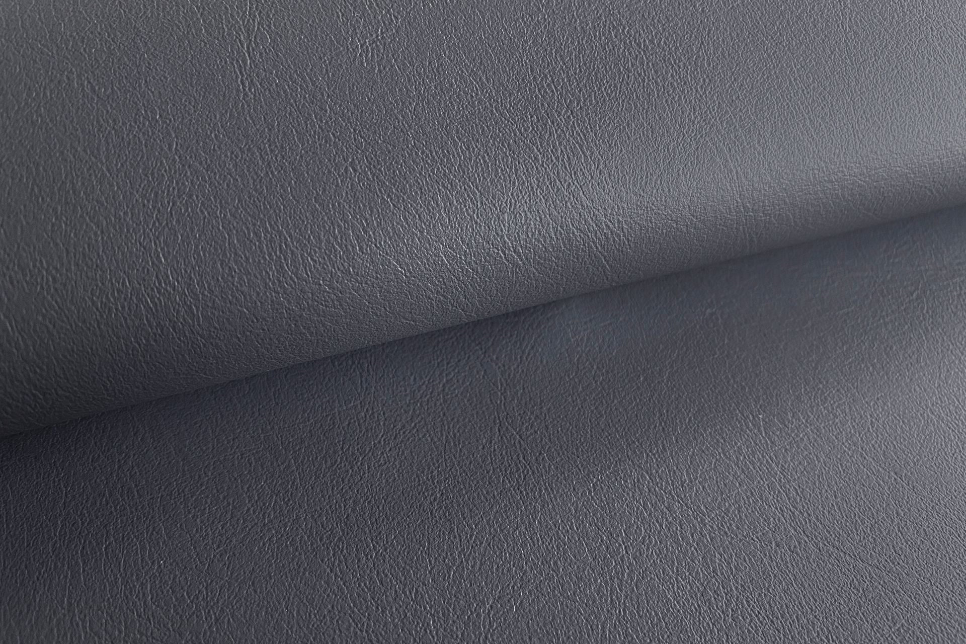 Tissu en cuir gris anthracite