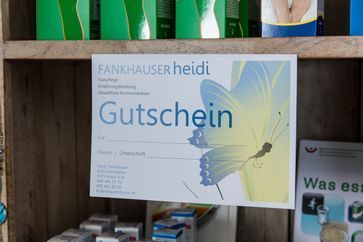 Gutschein für Fusspflege von Heidi Fankhauser