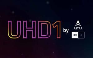 Ein Neonschild mit der Aufschrift „uhd 1“ von astra