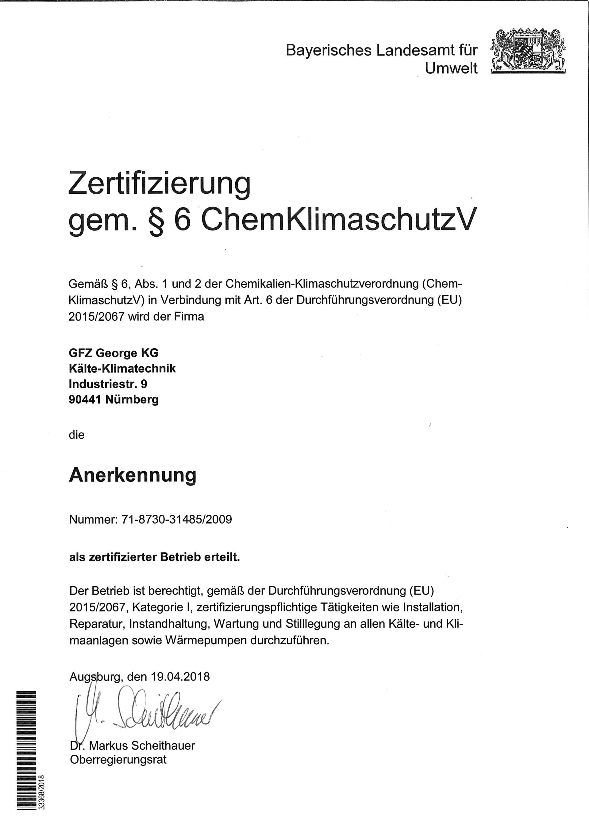 Urkunden und Zertifikate