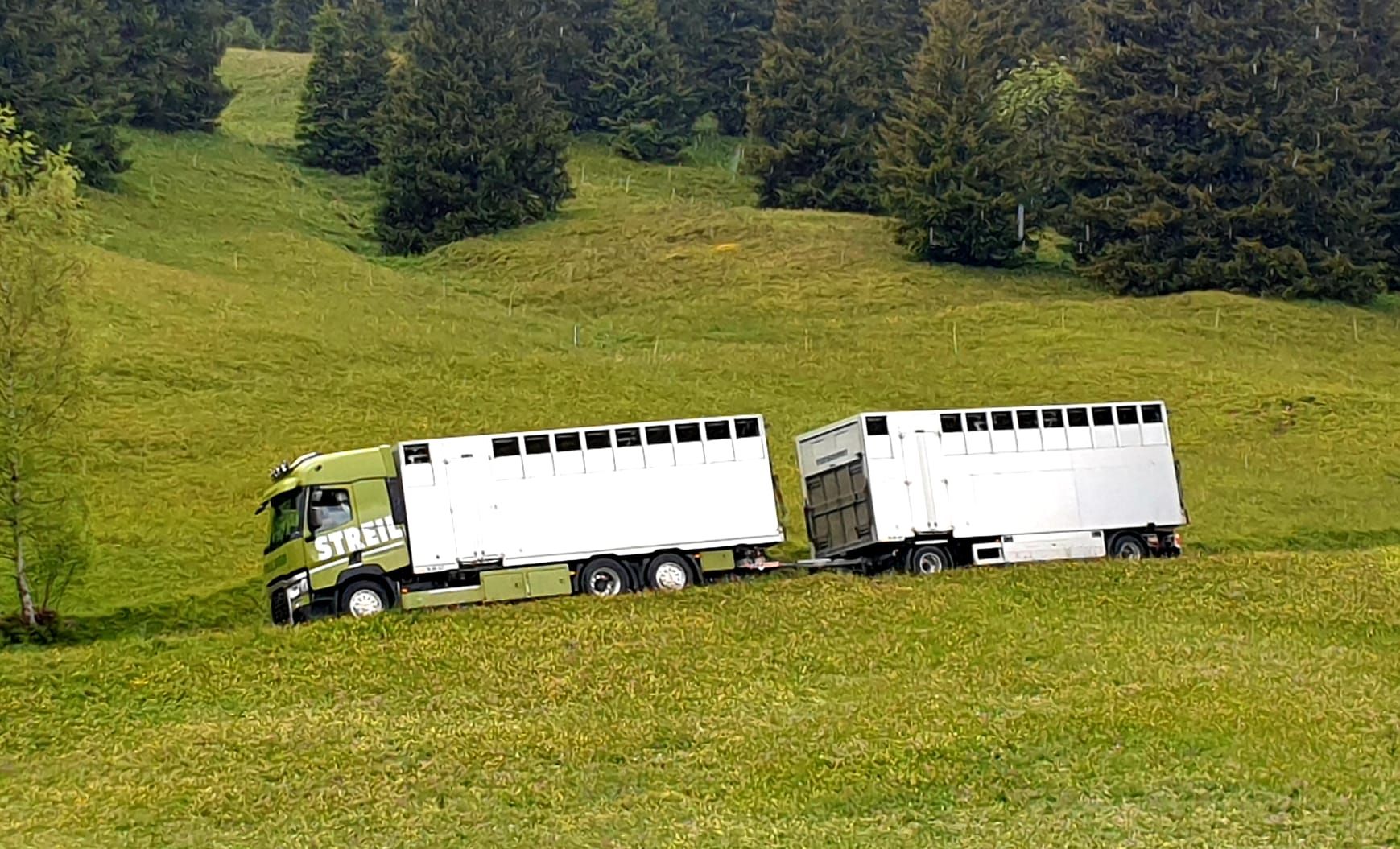 landwirtschaftliche Transporte - Streil Transporte AG - Sufers