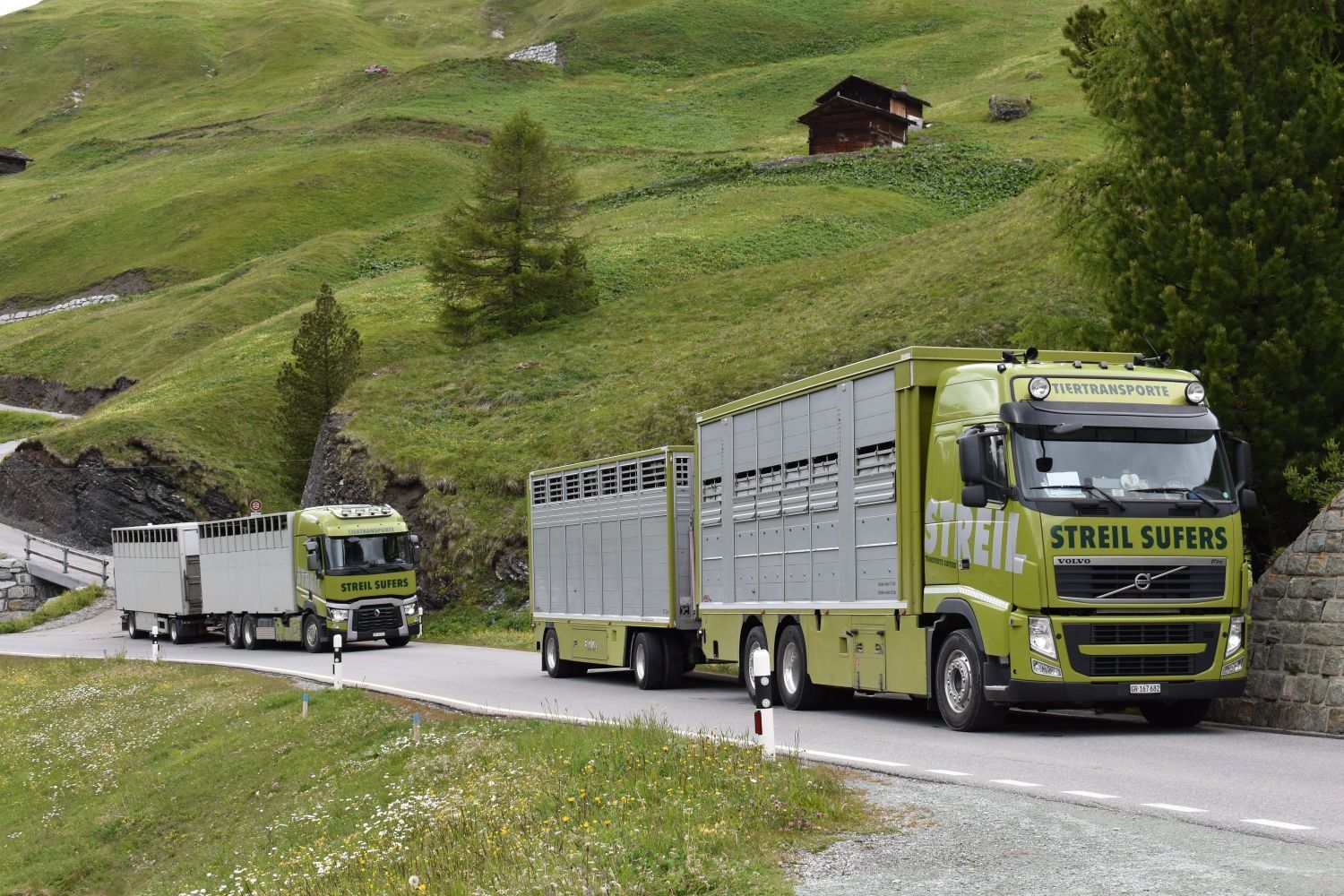 landwirtschaftliche Transporte - Streil Transporte AG - Sufers