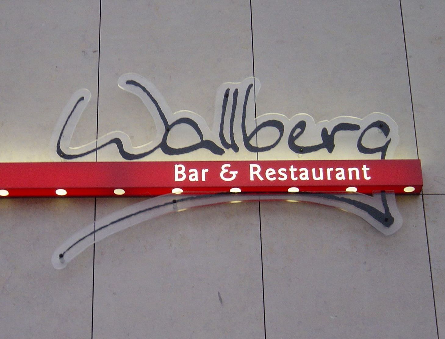 Lichtfluter von Wallberg Bar & Restaurant.