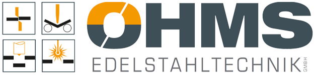 Ein Logo für eine Firma namens Ohms Edelstahltechnik