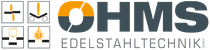 Ein Logo für eine Firma namens Ohms Edelstahltechnik