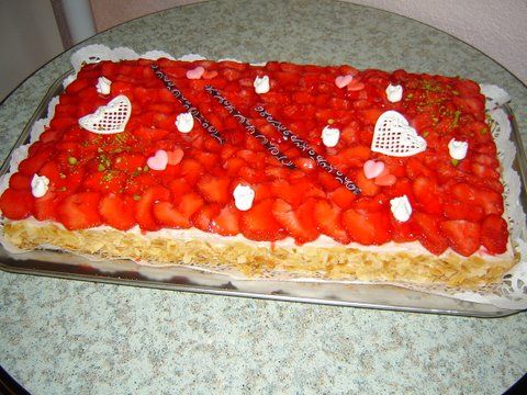 gâteau aux fraises-Boulangerie du Chalet