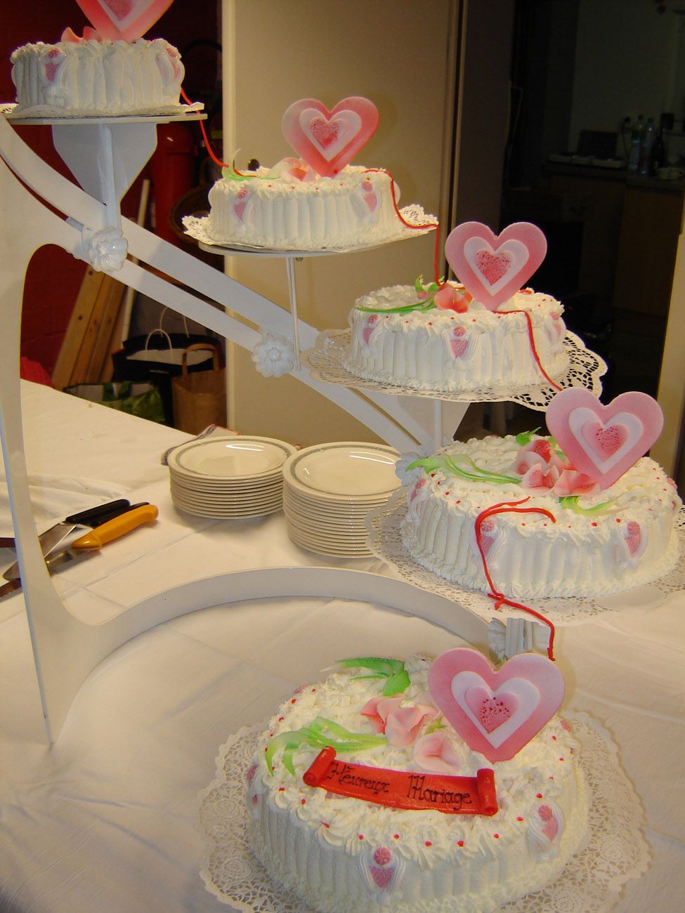 Gâteau de mariage-Boulangerie du Chalet