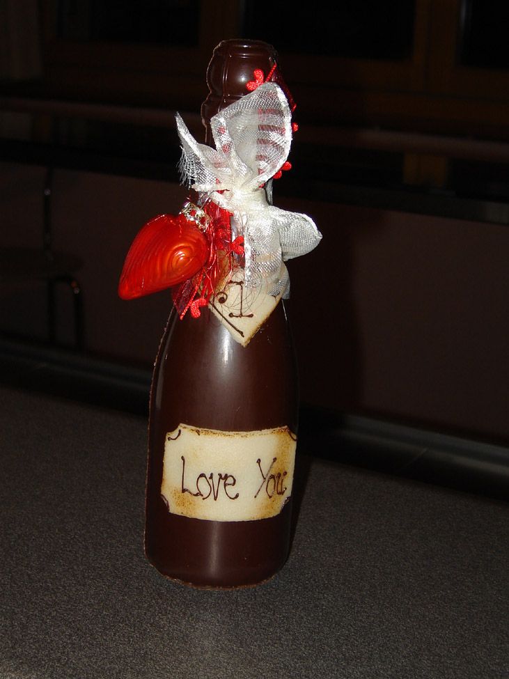 Bouteille de chocolat- Boulangerie du Chalet