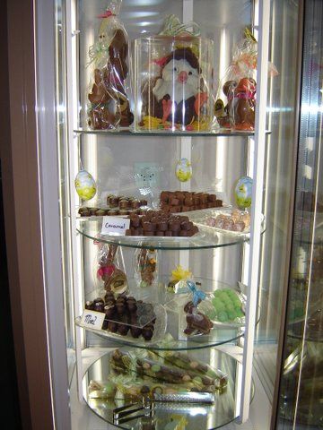 intérieur magasin- Boulangerie du Chalet- Tourte au fruits