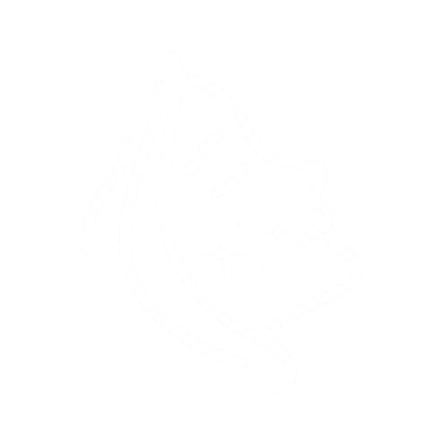 Formas blancas abstractas sobre un fondo blanco.