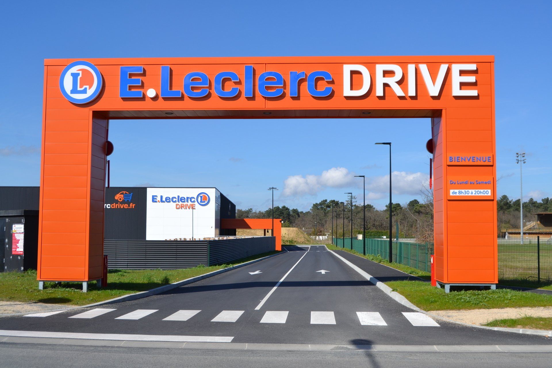 Construction d'un drive à Chinon