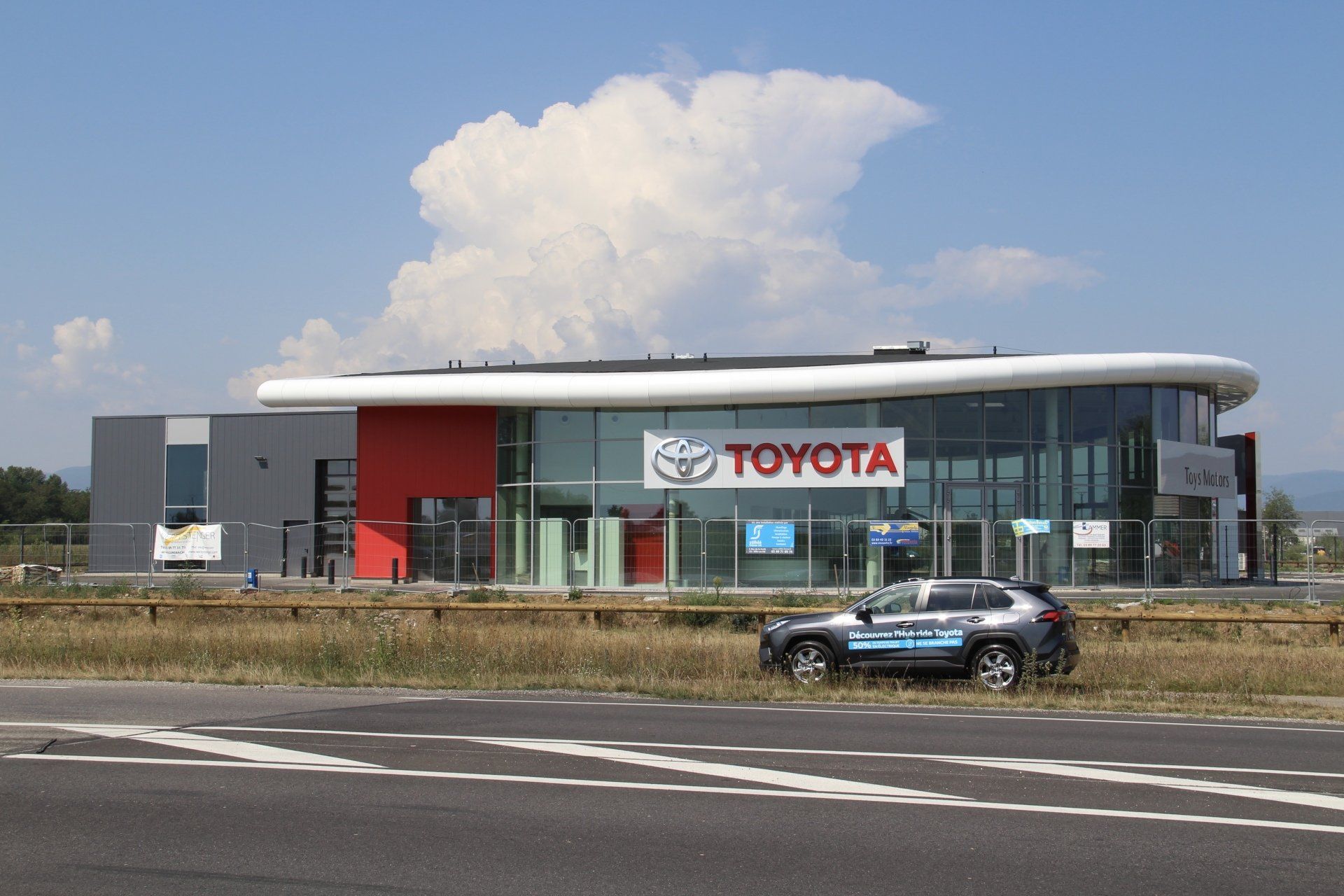 Création concession automobile à Colmar