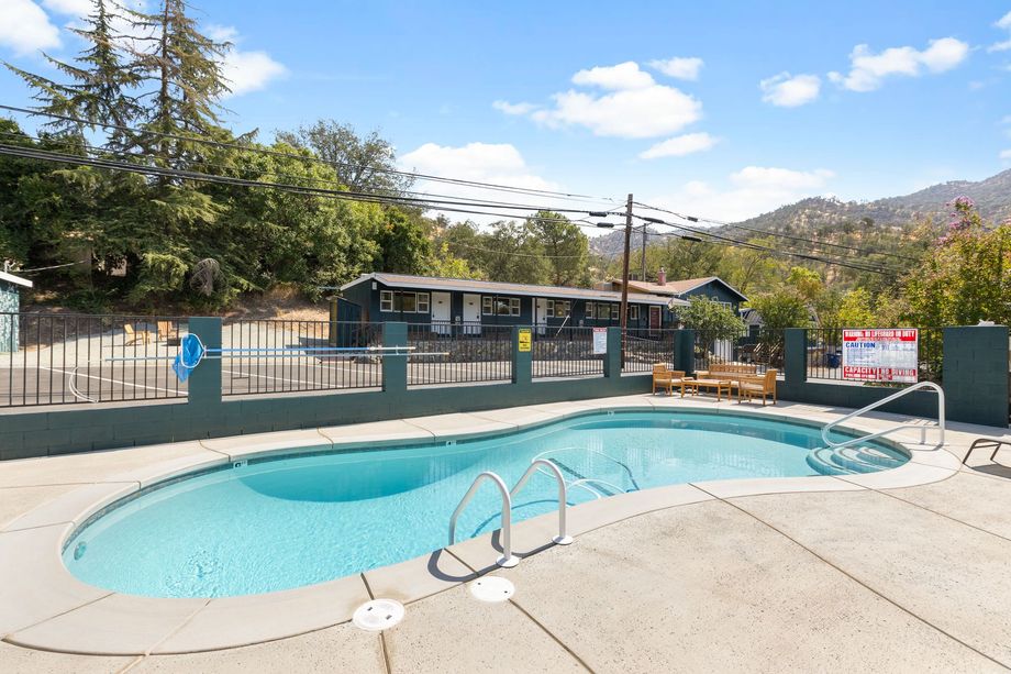 Sequoia Motel pool. 