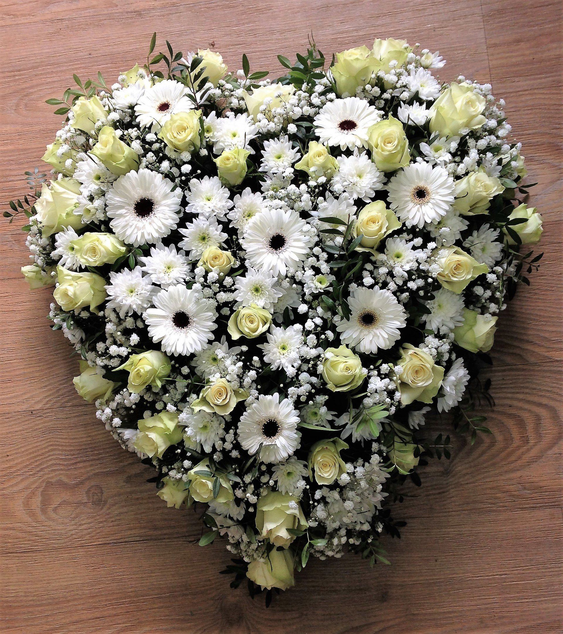 Cœur funéraire classique