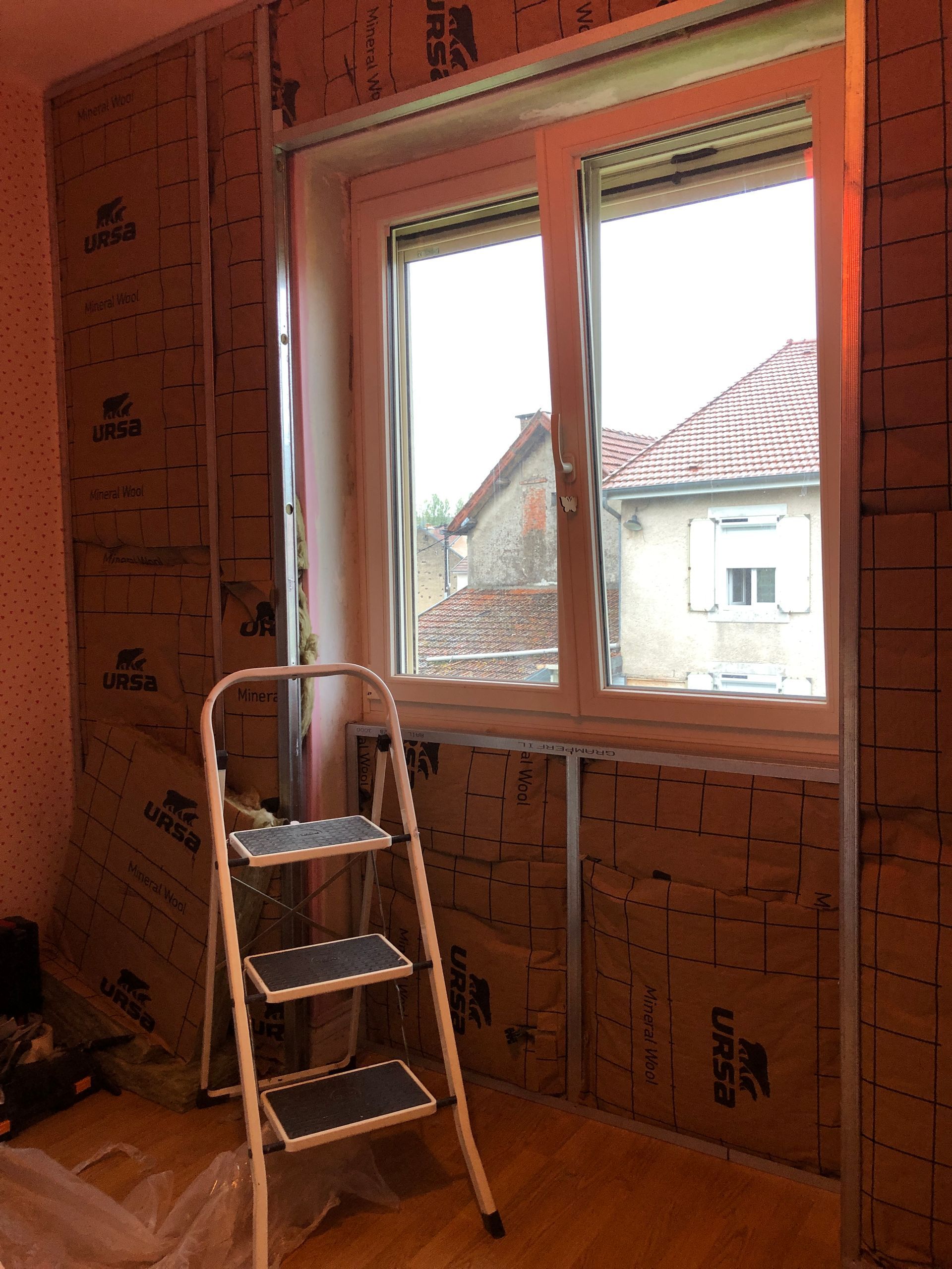 Isolation et pose de placo