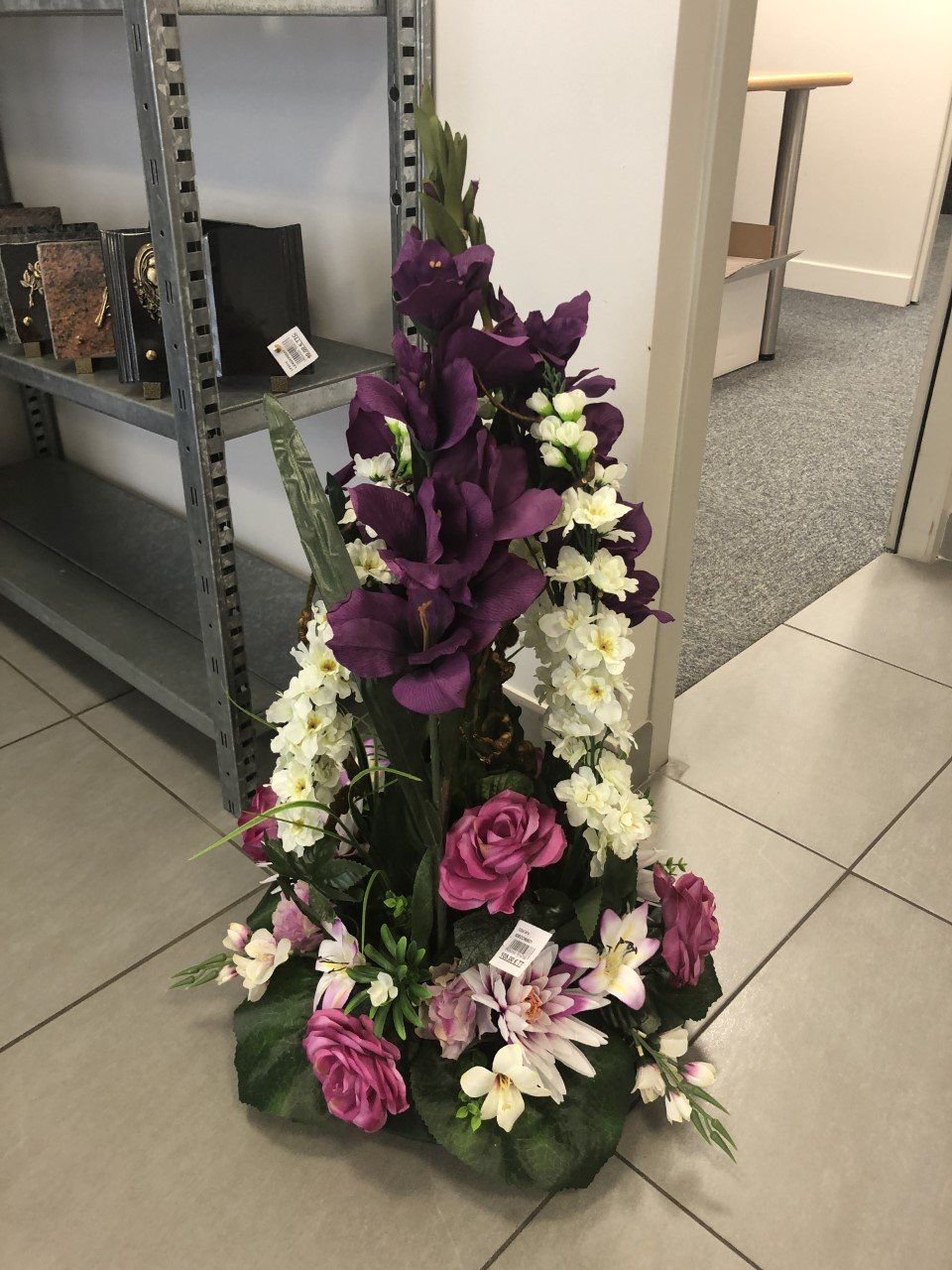 Fleurs pour funérailles