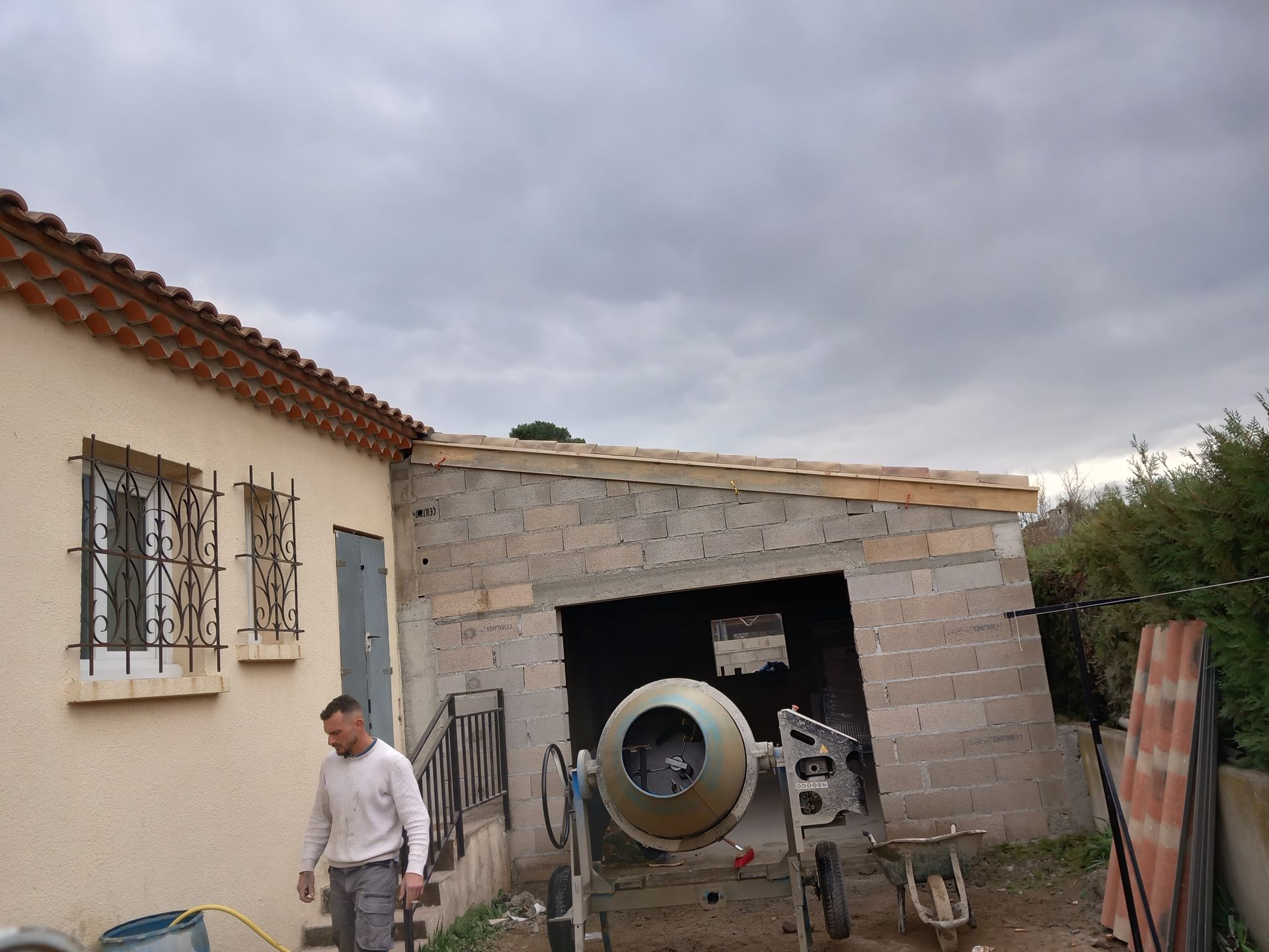 Construction d'une extension