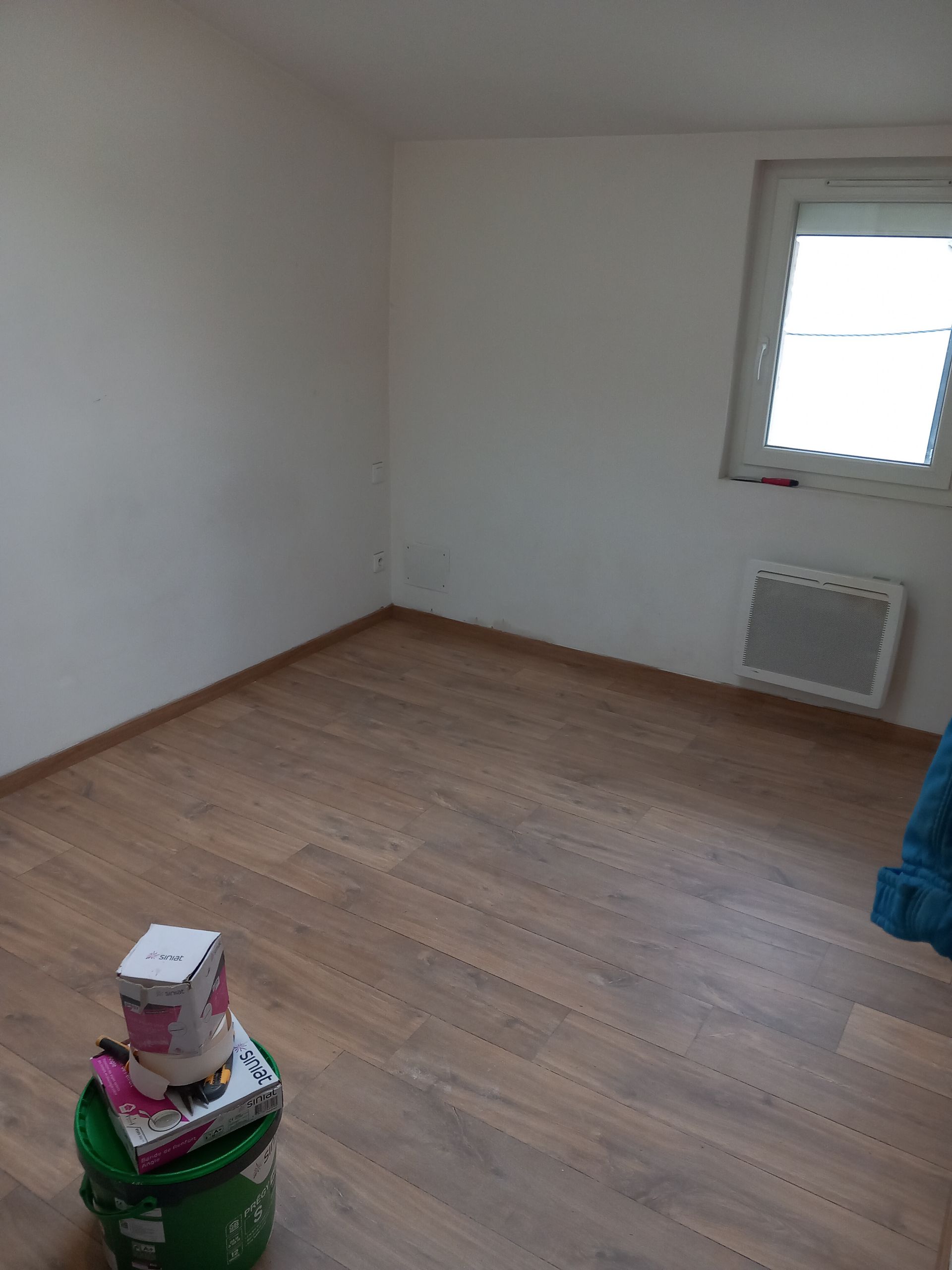 Rénovation du parquet dans une piéce