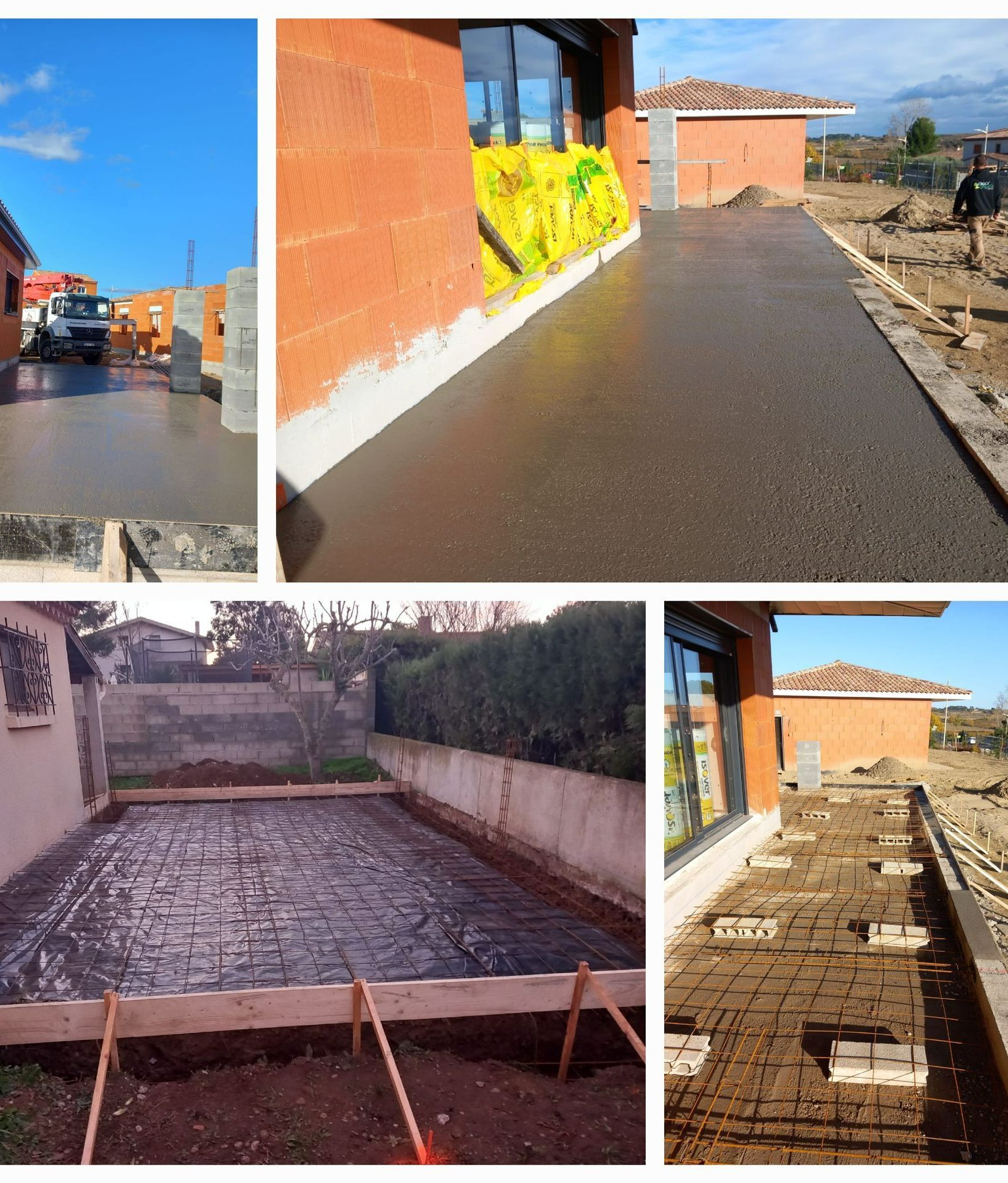 Procédé étape par étape de la construction d'une terrasse