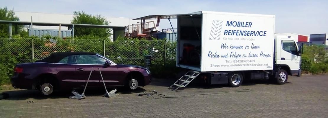 Mobiler Reifenservice vor Ort