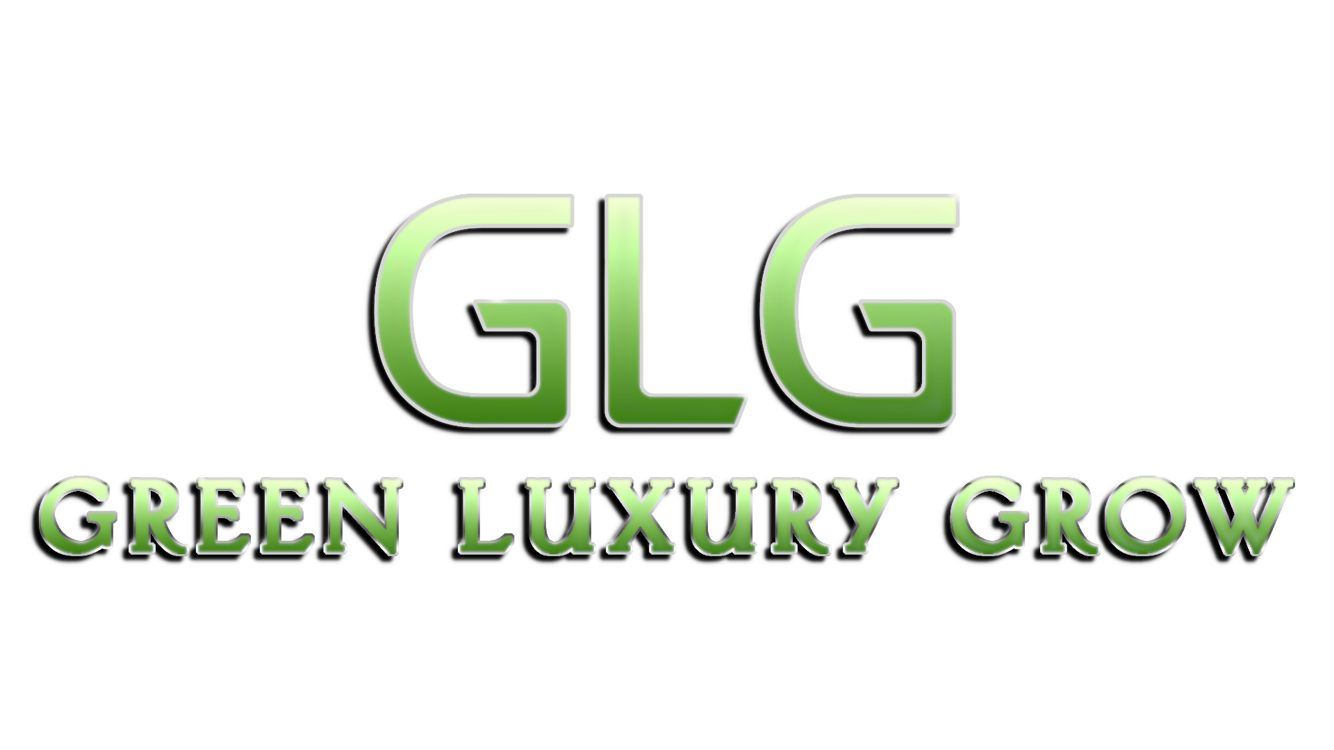 Ein grünes Logo für GLG Green Luxury Grow