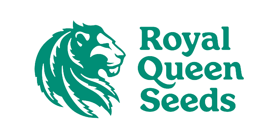 Das Logo von Royal Queen Seeds zeigt einen Löwen.