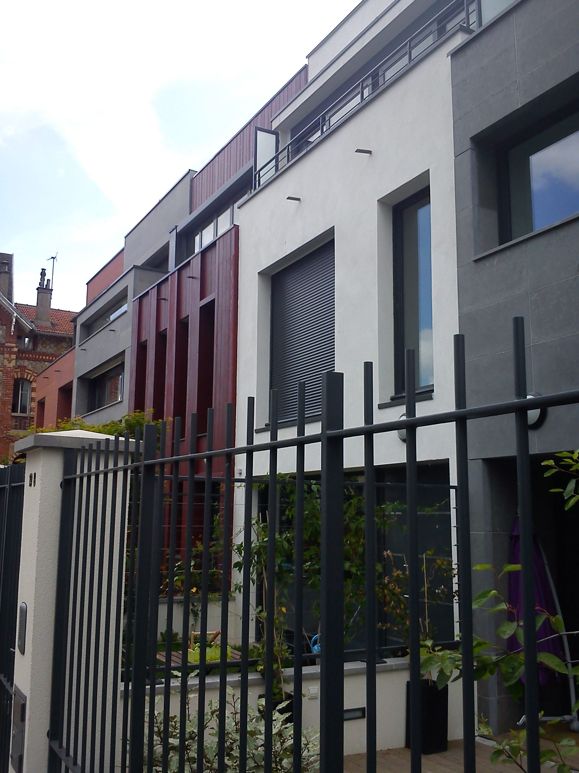 Maisons de ville à Boulogne-Billancourt.