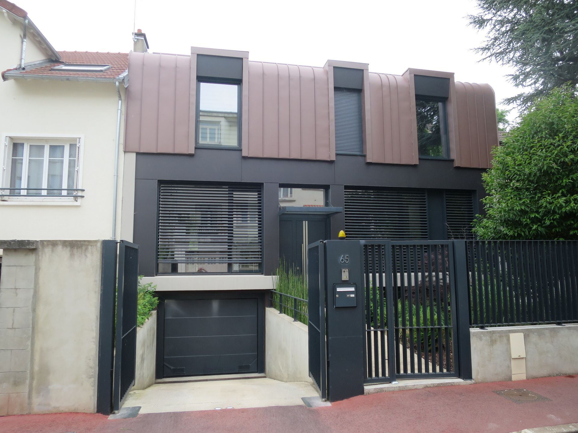 Portail d'une maison