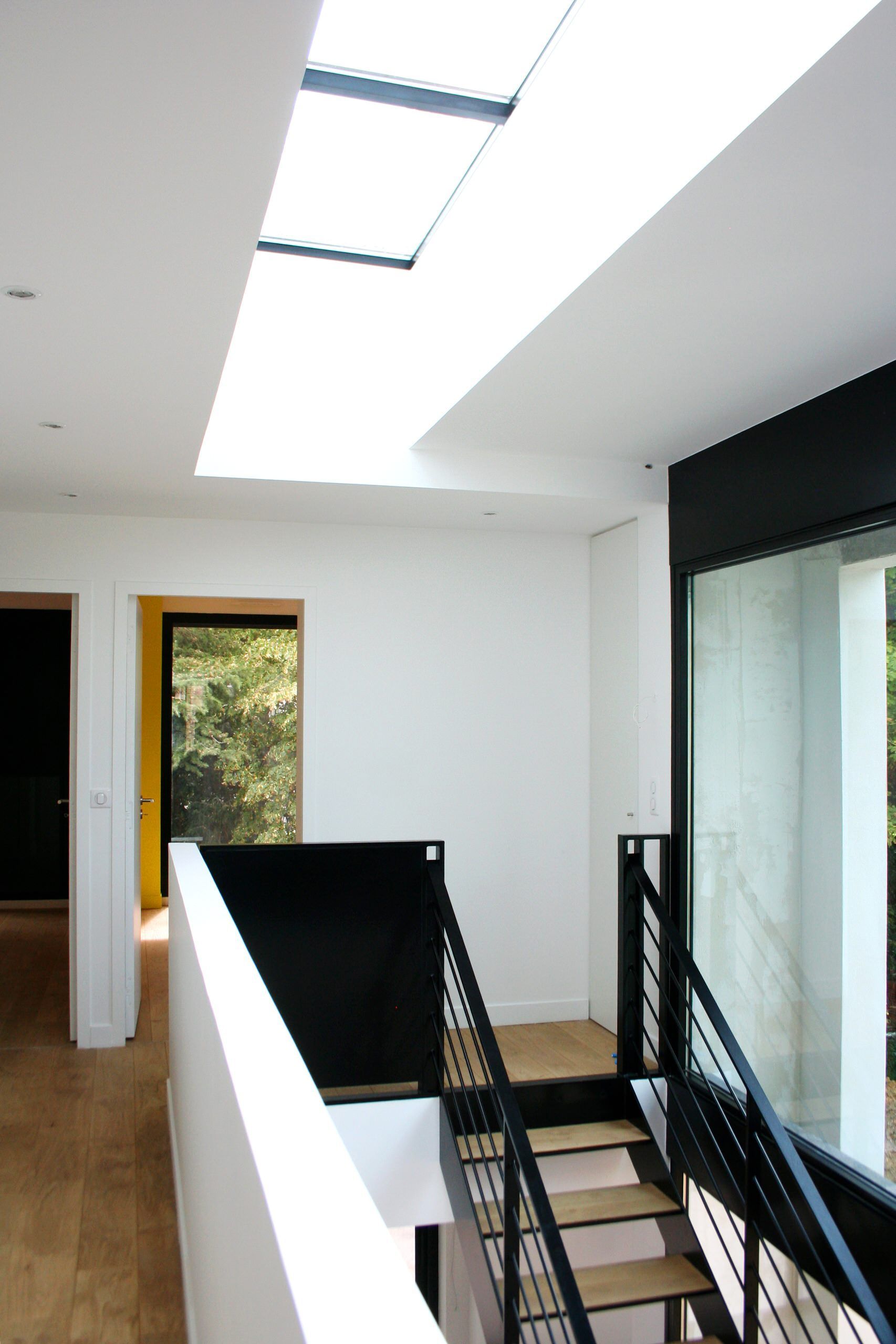 Escalier intérieur dans une maison