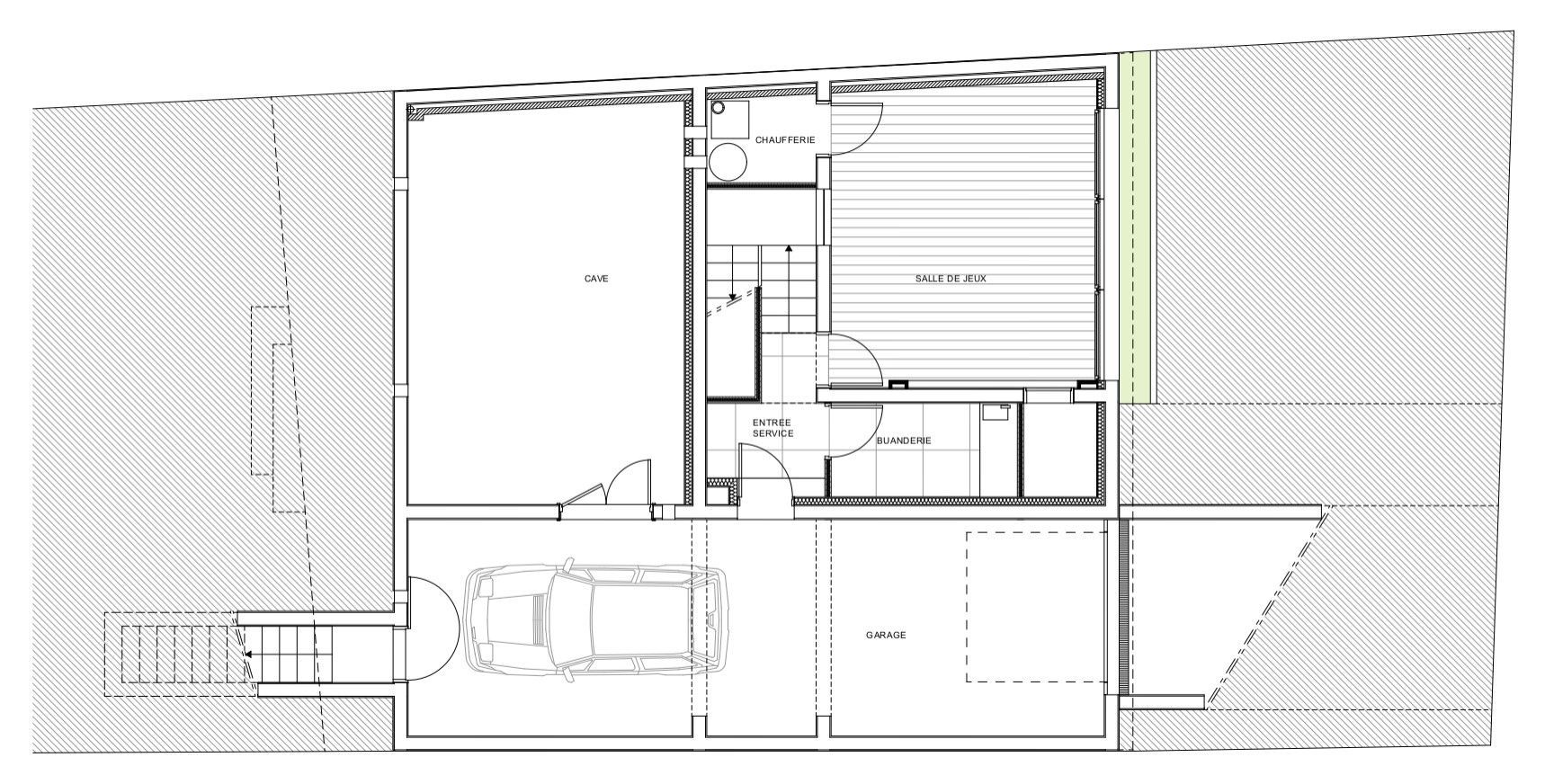 Plan de construction d'une future maison