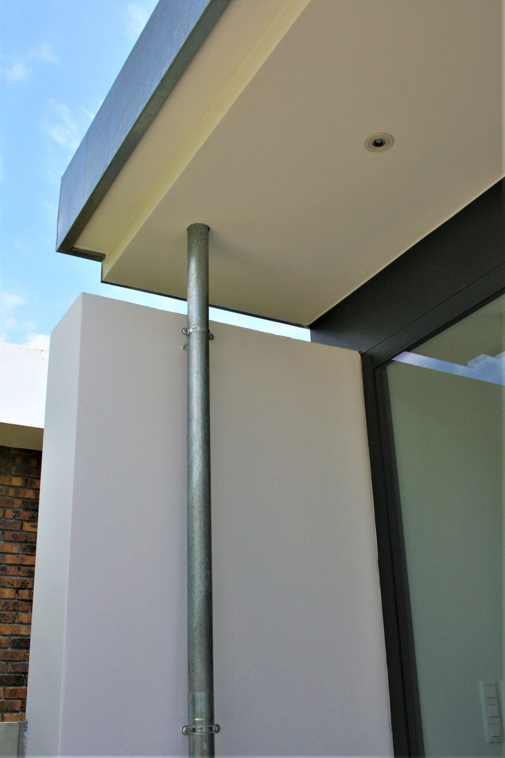 Gouttière en aluminium