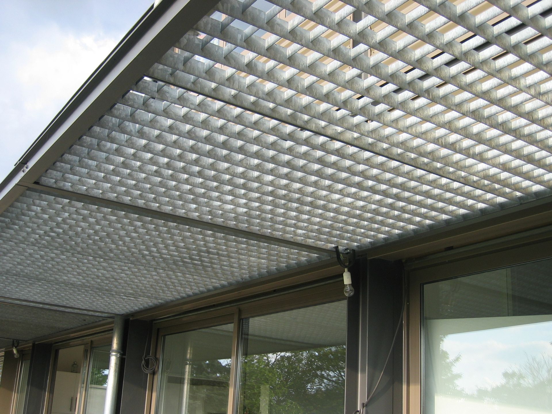 Brise-soleil sur terrasse